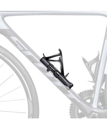 Topeak Roadie DA Mini Pump Black with Gauge | Efficient Bicycle Tire Inflation - Buy Online on GoSupps.com