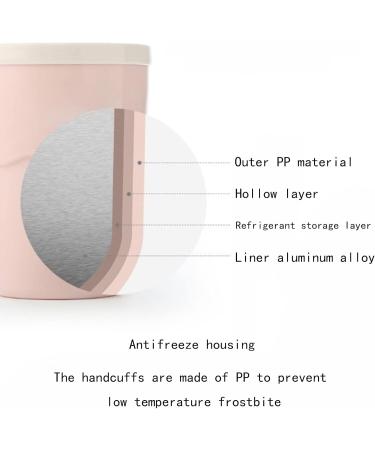 JOEBO Valentines Day Gift Household Smoothie Maker Cup Cup Maker for Summer Needs Homemade Juic Smoothie Cup Ice Cream Maker for Home and Office85 Color Pink Pink - Buy Online on GoSupps.com