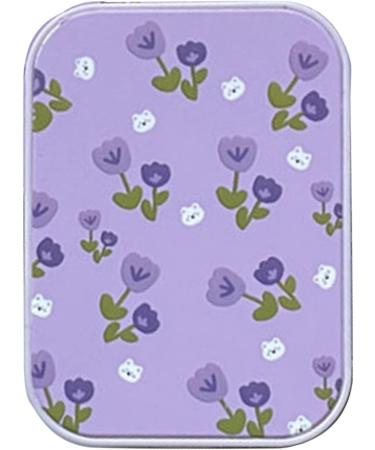 AWYDKY Portable Contact Lens Trip Kit | Cute Purple Storage Set with Tweezers & Solution for Travel - Buy Online on GoSupps.com