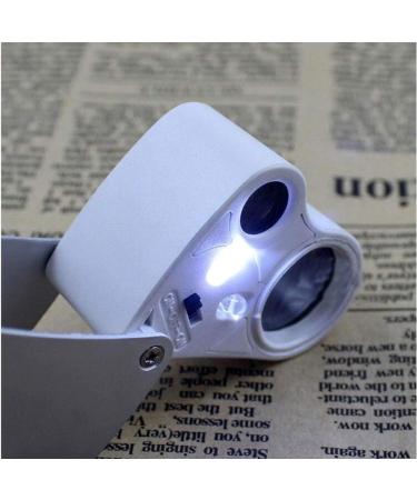 Magnifier Reading Magnifying Glass 5 Times Metal Optical Glass Children Students Reading Newspaper Handheld Portable Identification Coin Calligraphy and Painting Stamp Lofty Ambition - Buy Online on GoSupps.com