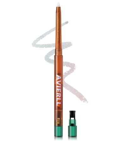 Jutqut Pearl White Cameleon Eyeliner Waterproof & Long Lasting Metallic Eye Liner Glitter Makeup Gel Eyeliner Smudge-proof Shimmer Colourful Gel Eye Liner Highly Pigmented Sparkling Eyeshadow