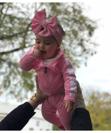 ROYAL ICON Baby Headbands - Luxuriously Soft Baby Bows for Girls (Pattern 8) - Buy Online on GoSupps.com