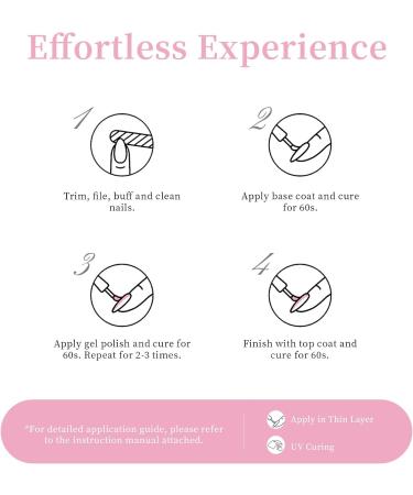 MEGIOR Pink Gel Nail Polish 15ml Light Pink Gel Polish 1PCS Soak Off UV LED Nail Gel Polish for Nail Art Manicure Salon DIY Home for Women Girls Nails Sakura Pink - Buy Online on GoSupps.com