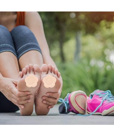 Lurrose Corn Cushions Toe Pad - Self Adhesive Callus Pads for Foot Care - 100pcs 8x8cm Beige - Buy Online on GoSupps.com