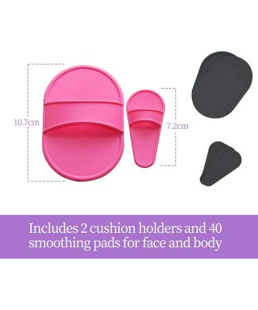 40Pack Exfoliating Hair Removal Pads - Smooth Skin Body Exfoliator Hair Remover on Foot Legs Arm Face Top Lip - Buy Online on GoSupps.com