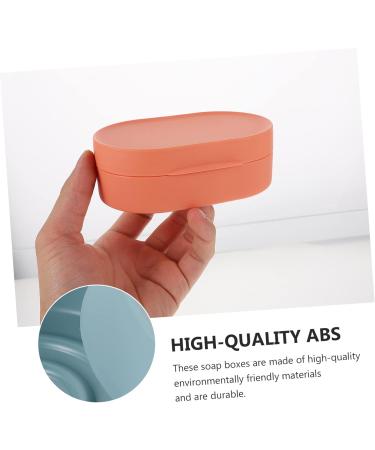 Ciieeo 10 Pcs Boxes Soap Box Soap Case Holder Soap Storage Holder Simple Soap Holder Soap Draining Dish Kitchen Sponge Holder Soap Organizer Bar Sinks Abs Travel Holiday Necessities Seal - Buy Online on GoSupps.com