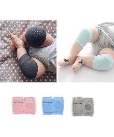 Feirun Baby Knee Pads | Anti-Slip Crawling Knee Pads for 0-24 Months | Toddler Leg Warmers | Unisex Gift | Multicolor | One Size - Buy Online on GoSupps.com