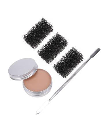 Mikinona 1 Set Halloween Skin Wax Scar Wax for Halloween Festival Makeup Wax Scar Wax Spatula Fake Scar Wound Skin Wax Fake Molding Wax Halloween Make up Effects Skin Wax Effect Makeup Kit