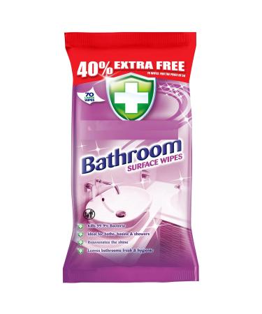 Zale Yardley Antibacterial Cleaning Wipes 70pcs Bathroom Cleaning Wipes Surface Cleaning Wipes Remove Soap Scum and Dirt Toilet Cleaning Wipes