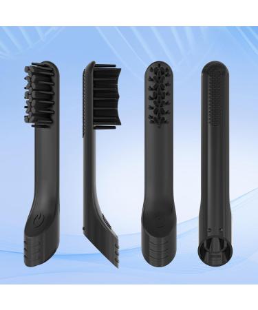 Toothbrush Replacement Heads for Quip - Spin Electric Brush Head Refills 6-Pack Black | International Shipping Available - Buy Online on GoSupps.com