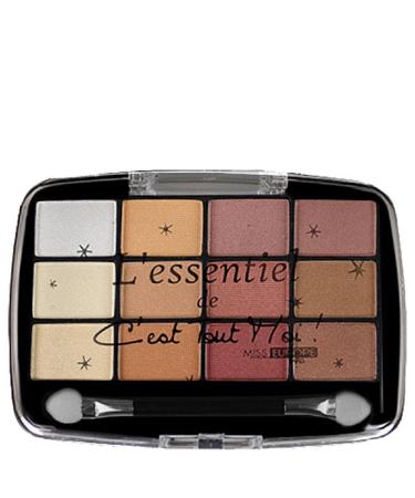 L'ESSENTIEL EYESHADOW PALETTE - BROWN - MISS MISS