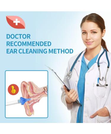 Ear Wax Removal Kit with Earmuff - OOCOME Ear Cleaning System for Adults & Kids - Safe & Effective Ear Irrigation - 300ML - Buy Online on GoSupps.com