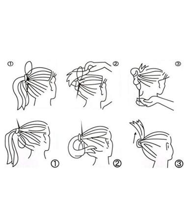 Plastic Magic Hair Braid Ponytail Maker Clip Tool - DIY Hair Loop Accessory Kit - Buy Online on GoSupps.com