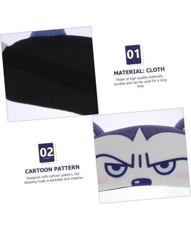 Angoily Sleeping Eye Mask - Blind Lift Night Mask for Travel & Migraine Relief | Cartoon Eye Flap Protection - Buy Online on GoSupps.com