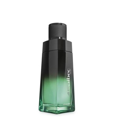 Malbec Vert Eau de Toilette By O Botic rio Cologne For Men Long Lasting Men's Fragrance French Oak Barrel-Aged Red Wine & Woody Fresh Scent 3.4 Ounce