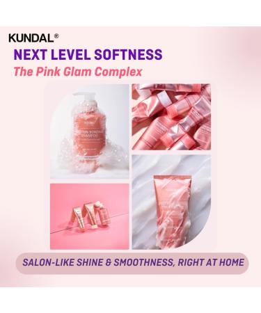 KUNDAL Protein Bonding Set - Violet Muguet | Shampoo 500ml Treatment 250ml No Wash Treatment 50ml | International Shipping Available - Buy Online on GoSupps.com