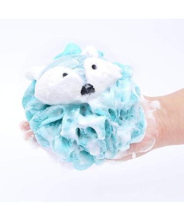 Bath Shower Ball Pack of 3 - Adhesive Fox Shape - 3 Colors - Family Use - Buy Online on GoSupps.com