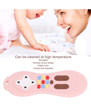 Remote Control Shaped Teething Toy - Portable Silicone Gum Relief for Babies - Buy Online on GoSupps.com