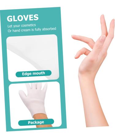 Beatifufu 1 Pair Moisturizing Gloves Sleeping Dry Hands Glove Lotion Hand Hydrating Gloves Cracked Gloves - Exfoliating Hand Masks Gloves Repairing Gloves Hand Lotion White Sebs - Buy Online on GoSupps.com