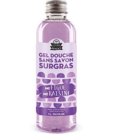 LES PETITS BAINS DE Provence 100ml Shower Gel Half-Fig Half-Grape Limited Edition - Les Petits Bains de Provence - Playful and Fun Shower Gel
