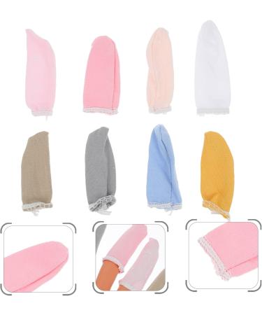 VALICLUD 30Pcs Finger Cots - Cotton Finger Covers & Protectors for Sweat Absorption | Thumb Guards & Hand Protection - Ideal for Work & Crafts - Buy Online on GoSupps.com