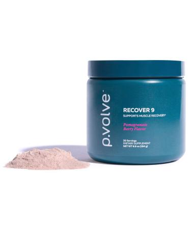 PVOLVE Recover 9 Designed to Reduce Muscle Soreness - 9 Essential Amino Acids and Pomegranate Fruit Extract - Antioxidant Support