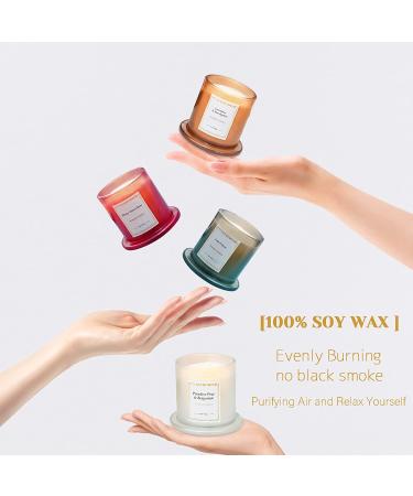 Paradise Pear & Bergamot Aromatherapy Scented Soy Wax Candle for Stress Relief and Home Scented - Holiday Candles for Women - 5.29oz Glass Jar (28 Hours Burning) - Buy Online on GoSupps.com