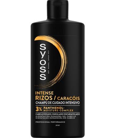  Syoss Syoss Rizos Pro Shampoo for curly and wavy hair (6 x 440 ml) professional formula with natural ingredients and anti-frizz effect suitable for the curly method - Buy Online on GoSupps.com