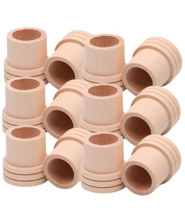 Beavorty 80 STK MOXA fire extinguisher Moxibustion device MOXIBUSITION FIRE MOXA roller extinguisher made of wood MoSh MoXa roller tool Moxa accessories Fire extinguisher for at home fire protection wooden massage