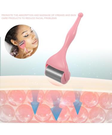 Minkissy Ice Roller for Face & Eyes - Stainless Steel Cold Therapy Device for Swelling Dark Circles & Facial Massage - International Shipping Available - Buy Online on GoSupps.com