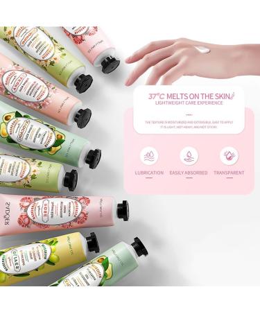 No l Coffret Cadeau Femme No l Cr mes Mains Hydratantes Cr mes pour Mains Coffret Cadeau pour Saint-Valentin Cadeau d'Anniversaire 5 Pi ces (Roses+Olives+Fleurs de Cerisier+Bleuets+Camomille) - Buy Online on GoSupps.com