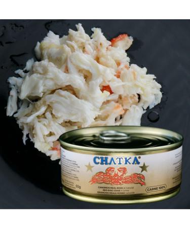 Chatka Crabe Royal Rouge Pattes et Chair miett e Bocal en Verre (150 gr) - Buy Online on GoSupps.com