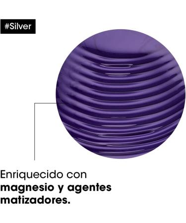 Shampoo for blond or grey hair Expert Silver L'Oreal Professionnel Paris (300 ml) - Buy Online on GoSupps.com