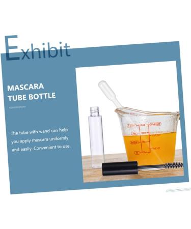 TOVINANNA 3 Sets Mascara Tube Lip Plumper Gloss Clear Lip Balm Containers Lash Containers Funnel Lash Wand Abs - Buy Online on GoSupps.com