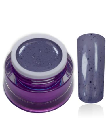 Color Gel Purple Grey Eggshell Milkshake Glitter Grape Uv Led Nail Gel Studio Quality Color Gel RM Beautynails 1 Pack (1x 5ml)