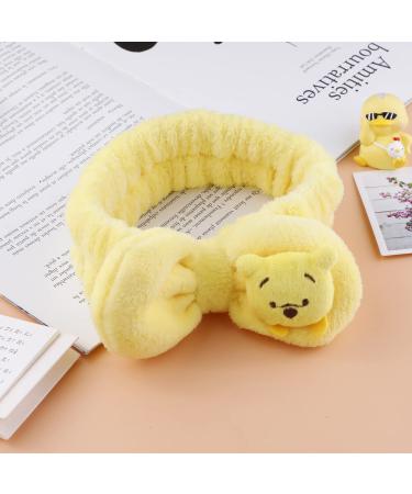 G-Ahora Winnie Headband Spa Makeup Headband Bowknot Adjustable Elastic Hair Band for Girls Women Winnie Lover.(HB-Pooh) HB-Pooh A - Buy Online on GoSupps.com