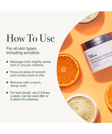 InstaNatural Brightening Vitamin C Scrub 2 oz â€“ Radiant Skin Exfoliator - Buy Online on GoSupps.com