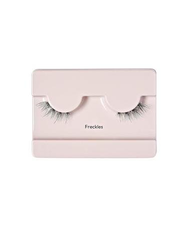 KISS The New Natural False Eyelashes - 12mm Contact Lens Friendly Easy to Apply & Reusable Strip Lashes for Perfect Freckles - Buy Online on GoSupps.com