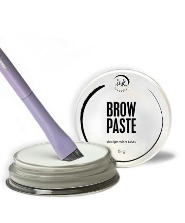 Professional Eyebrow Mapping Kit - Setting Powder Brush & White Mapping Paste for Perfect Brows - Buy Online on GoSupps.com