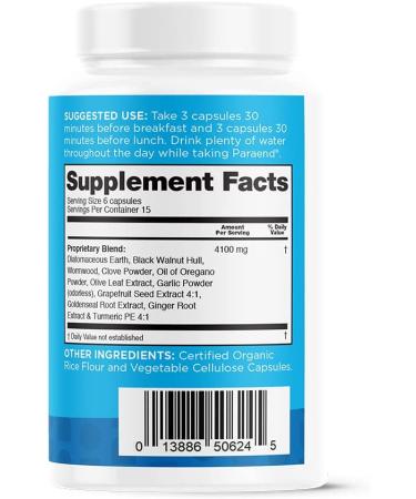 Nbpure ParaEnd - Potent Cleanse 90 Veggie Capsules | Detox & Digestive Support - Buy Online on GoSupps.com