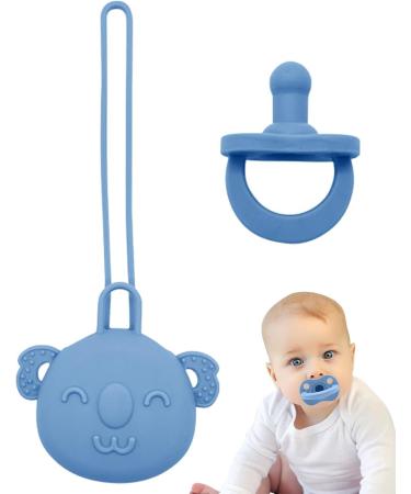 Juzinqu Baby Pacifier Clip Set | Silicone Schnuller Holder for Easy Travel & Cleaning | Perfect for Boys & Girls - Buy Online on GoSupps.com
