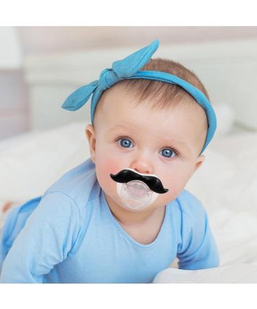Jomewory Funny Schnuller-Bart | Silicone Pacifier Design for Kids | Ideal Baby Toy Gift for Boys & Girls - Buy Online on GoSupps.com