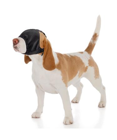 Pet Calming Cap Fabric Anxiety for Noise for Dogs Cancelling Grooming Anti Car Sickness(Medium)