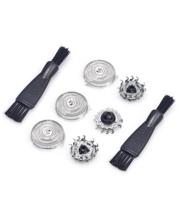 HQ9 Replacement Heads for Compatible with Philipss Norelcos Shaver Heads HQ9 Shaving Head Part Replace for HQ9070 HQ9080 HQ8240 PT920 8140XL 8150XL 8160XL 8170XL