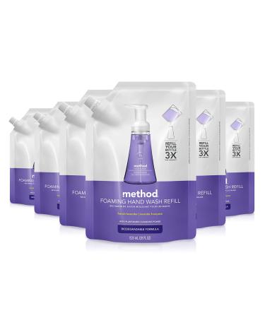 Method Foaming Hand Soap Refill, Orange Ginger, Recyclable Bottle, 28 oz, 4  pack Orange Ginger 28 Ounce (Pack of 4)