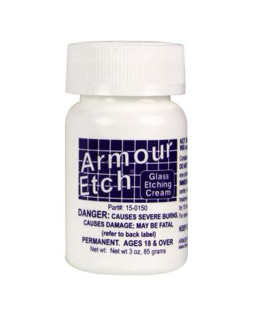 Armour Etch 15-0250 Etching Cream, White