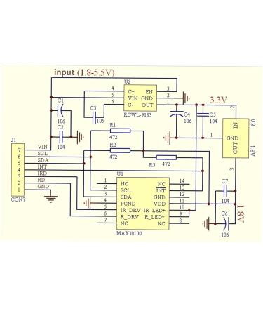 MAX300 Sensor Module for Fitness Tracking & Monitoring | Wearable Pulse Oximeter Development Board - International Shipping Available - Buy Online on GoSupps.com