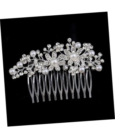 FRCOLOR Hair Accessory for Women Hair Jewels for Women Bridal Hair Clip Bride Hair Clip Pearl Hair Pin Women's Hair Clips Pearl Hair Clip Flower Hair Comb Makeup Earth Tones Miss - Buy Online on GoSupps.com