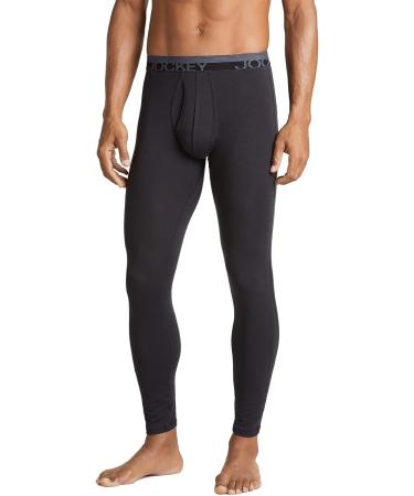 Jockey Men's Baselayer Thermocore Pant Large Tall - Black | Stay Warm and Comfortable - Buy Online on GoSupps.com