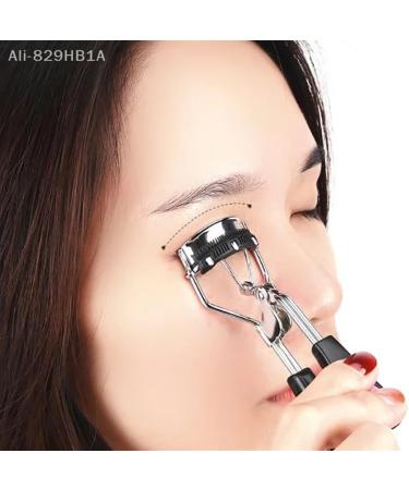 1PC Lady Professional Eyelash Curler with Comb Tweezers Curling Eyelash Clip Cosmetic Eye Beauty Tool (Color : C2) - Buy Online on GoSupps.com